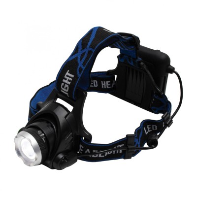 Lampa fixabila pe cap cu LED, zoom - HLM 4